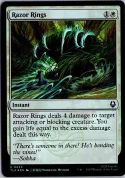 Razor Rings C Avatar: The Last Airbender 33 NM Foil Magic - Image 1