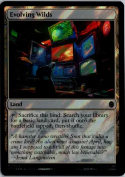 Evolving Wilds C Commander: Teenage Mutant Ninja Turtles 65 NM Foil Magic - Image 1