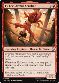 Ty Lee, Artful Acrobat #158 Magic Avatar: The Last Airbender [FOIL] - Image 1