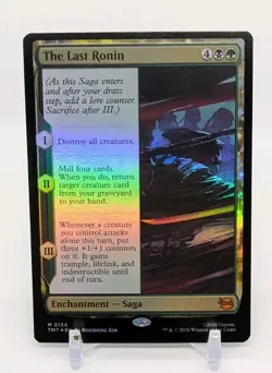 The Last Ronin Mythic (Foil) Teenage Mutant Ninja Turtles MTG 0154 - Image 1