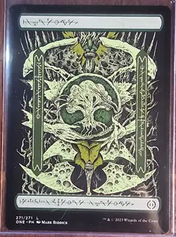 MtG Forest (271) - Full Art Phyrexia: All Will Be One Regular - Image 1