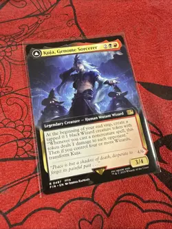 Mtg. Kuja, Genome Sorcerer. Borderless. Final Fantasy. Pack Fresh - Image 2