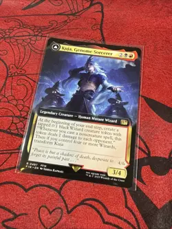 Mtg. Kuja, Genome Sorcerer. Borderless. Final Fantasy. Pack Fresh - Image 3