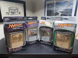 MTG Intro Pack Bundle - 4 Decks, 8 Boosters, 2 x Eldritch Moon 2 x Fate Reforged - Image 1