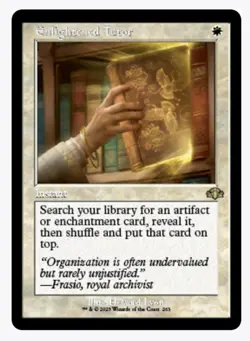 Enlightened Tutor (Retro Frame) Dominaria Remastered Foil - Image 1