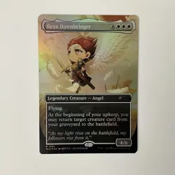 MTG Reya Dawnbringer *RAINBOW FOIL* SECRET LAIR: Li’l Legends 2024 MT/NM - Image 1