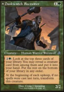 Duskwatch Recruiter // Krallenhorde Howler Innistrad (INR) 467 MTG Regular - Image 1