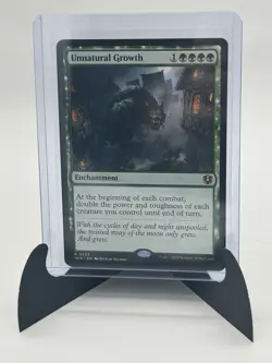 Unnatural Growth Innistrad: Midnight Hunt Regular - Image 1