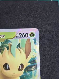 Leafeon Vstar 014/159 Holo Pokemon Crown Zenith NM - Image 3