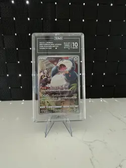 Pokemon Snorlax 077/071 S10a Dark Phantasma Character Rare Holo TAG 10 - Image 1