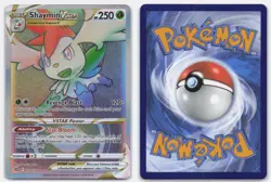 SHAYMIN VSTAR 173/172 RARE RAINBOW BRILLIANT STARS POKEMON LIGHTLY PLAYED - Image 4
