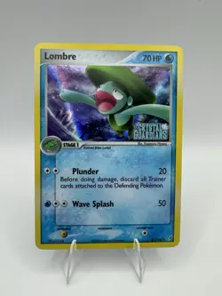 Lombre 37/100 Holo Stamped 2006 Pokemon EX Crystal Guardians - NM - Image 1