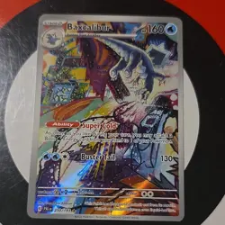 Pokemon Baxcalibur Illustration Rare Full Art 210/193 Sv02 Paldea Evolved Holo - Image 1