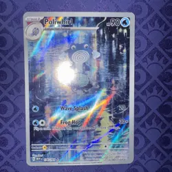 Poliwhirl 176/165 Illustration Rare SV: Scarlet & Violet 151 Pokemon Eng Holo - Image 1