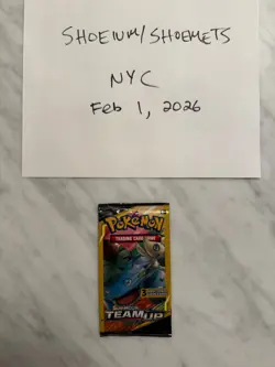 Pokemon TCG - Sun & Moon Team Up - Mini Booster Pack - Venusaur Celebi - Sealed - Image 1