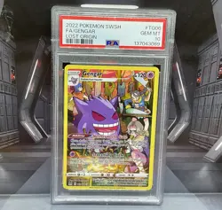 Gengar TG06/TG30 Pokemon Swsh11: Lost Origin Trainer Gallery PSA 10 - Image 1