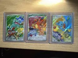 Pokemon TCG First Partner Illustration Collection Series 1| Kanto GEN 1 Starters - Image 1