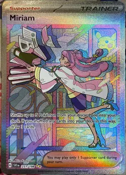 Miriam Special Illustration Rare - 251/198 - Scarlet & Violet Base Pokemon 2023 - Image 1