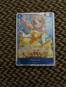 Rebecca OP15-053 Super Rare Adventure on Kami's Island One Piece NM - Image 1
