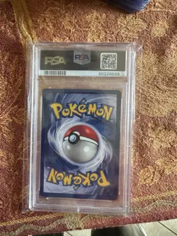 1999 Pokemon Base Set Pikachu #58/102 Red & Yellow Cheeks Shadowless PSA 9 - Image 2