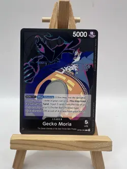 OP06-080 Gecko Moria : Leader One Piece English TCG Card : OP06: LP - Image 1