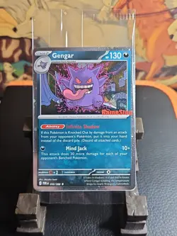 Gengar Promo Card Pokemon Perfect Order Gamestop Stamped 050/088 SEALED 1🌀 - Image 1