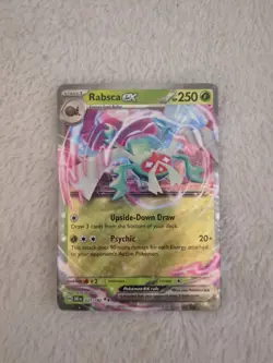 Rabsca EX 025/182 Destined Rivals Rare Pokemon TCG Card - Image 1