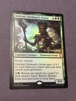 Multani, Yavimaya's Avatar -Foil Prerelease Promo - Image 3