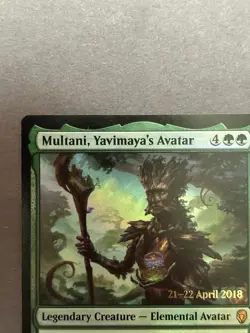 Multani, Yavimaya's Avatar -Foil Prerelease Promo - Image 4