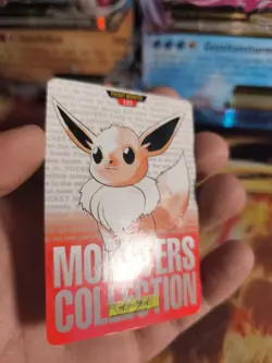 Pokemon Karte Card carddass Monsters collection Red 1996 japanese Eevee - Image 3