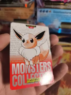 Pokemon Karte Card carddass Monsters collection Red 1996 japanese Eevee - Image 5