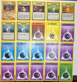 Lot of 35 Vintage Pokemon Cards from Base Set 1&2, Jungle, Fossil & More - HP/MP - Image 3