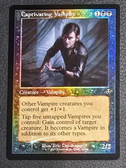 Captivating Vampire (Retro Frame) #374 (Foil) NM Innistrad Remastered Magic MTG - Image 1