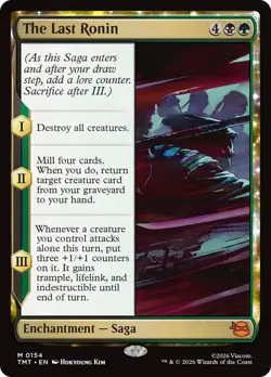 MTG Foil - The Last Ronin - 154 / NM / English - Image 1