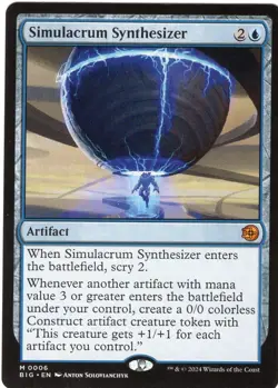 Simulacrum Synthesizer Outlaws of Thunder Junction: the Big Score Regular - Image 1