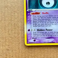 Unown V/28 Pokemon Card Unseen Forces Holo TCG Unknown Ultra Rare - Image 3