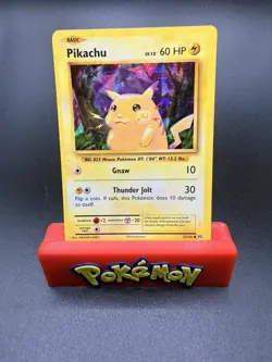 Pokemon TCG Pikachu 35/108 Cracked Ice Holo Deck Exclusive XY Evolutions - LP- - Image 1