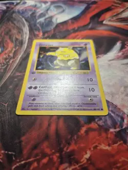 Pokemon 1st Edition Base Common Drowzee 49/102 - Moderate Play (MP) - Image 3