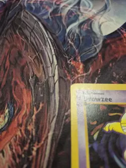 Pokemon 1st Edition Base Common Drowzee 49/102 - Moderate Play (MP) - Image 5