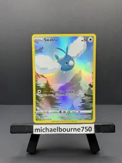 Swablu GG27/GG70 Holo Crown Zenith Galarian Gallery Pokemon Holo NM - Image 1