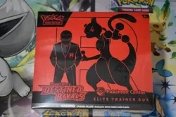 Pokemon Destined Rivals Pokemon Center Exclusive ETB Sealed w/ Acrylic Case SV10 - Image 2