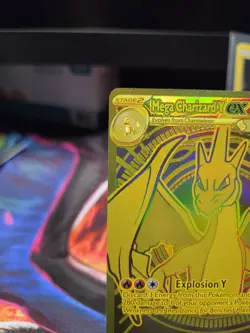 Pokemon Mega Charizard Y EX 294/217 GOLD Hyper Rare Ascended Heroes - Image 3