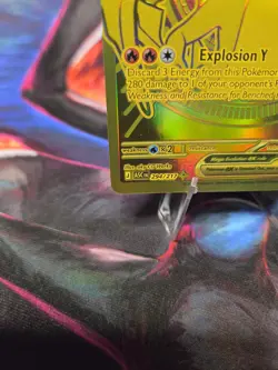 Pokemon Mega Charizard Y EX 294/217 GOLD Hyper Rare Ascended Heroes - Image 5