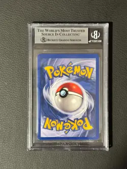 Pokemon BGS 8 Holo English Set Base Unlimited Charizard Venusaur Blastoise Trio - Image 4
