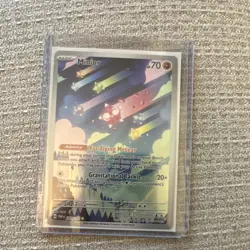 Pokemon Minior 201/182 SV04: Paradox Rift Illustration Rare Full Art Holo Basic - Image 1