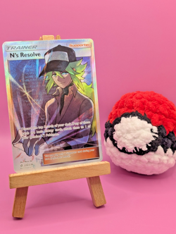 N's Resolve Cosmic Eclipse 232/236 Holo Full Art Ultra Rare Pokemon TCG - Image 1