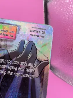 N's Resolve Cosmic Eclipse 232/236 Holo Full Art Ultra Rare Pokemon TCG - Image 4