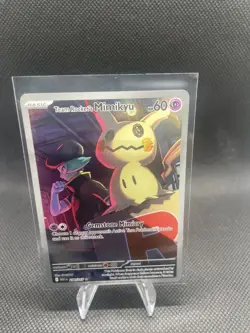Team Rocket's Mimikyu 238/217 Ascended Heroes Illustration Rare Pokemon TCG NM - Image 1