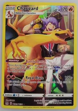 Charizard TG03/TG30 Swsh11: Pokemon Lost Origin Trainer Gallery Holo NM (1 of 3) - Image 1