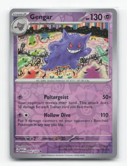 Pokemon TCG - Gengar 094/165 Near Mint Rare 151 Reverse Holo - Image 1